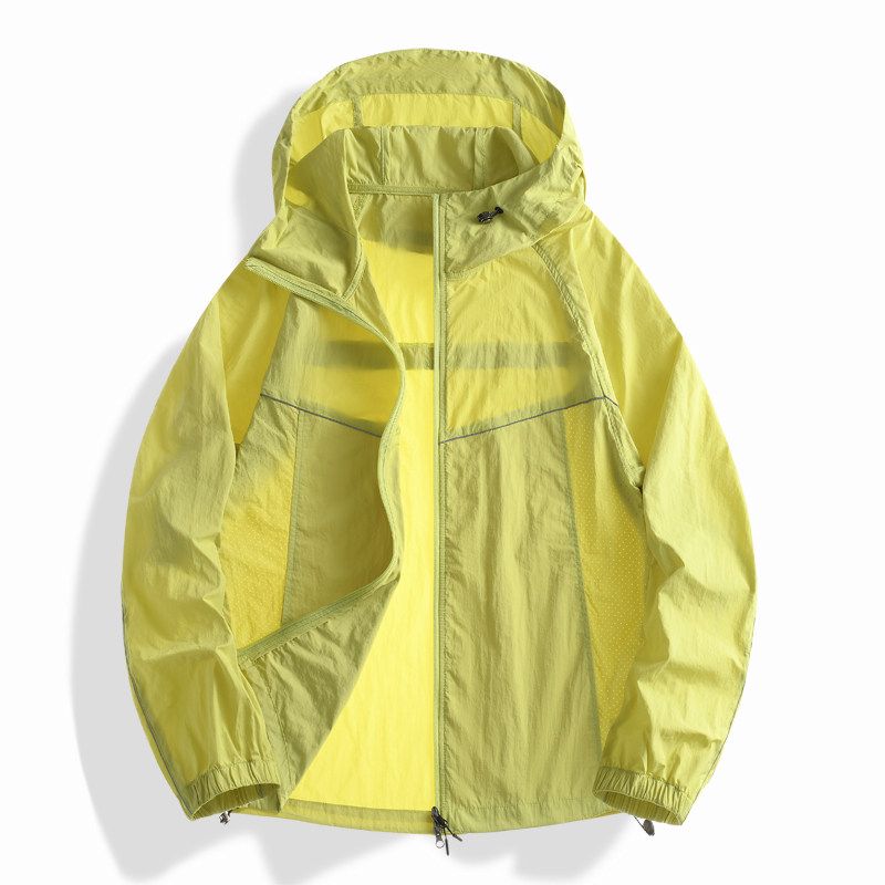 Foreign Trade Big Brand Cut the Tag off Tail Goods Summer Men and Women Couple Lightweight All-Match Loose Hood Sun Protection Clothing Outerwear Top