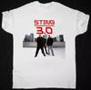 NIEUW The Sting 3.0 Tour 2025 Korte Mouw Wit Alle Maten Unisex T-shirt