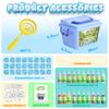 Magic Water Elf Toy Kit,Aqua Fairy Water Gel Kit with 20 Magic Gels, 12 Sea forest Creature Molds,Art & Crafts DIY STEM for Kids