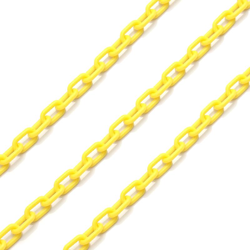 10Pcs/Lot 0.5m Colorful Acrylic Link Chain Keychains for Decoration Making Accessories DIY Necklace Bracelet Phone Chain Supply