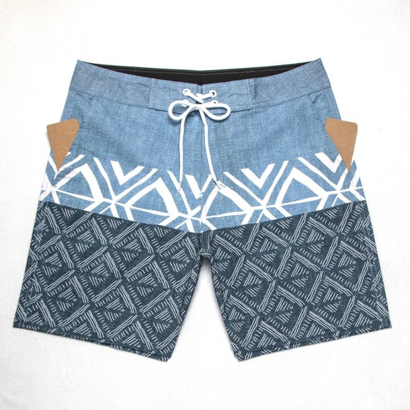 Mens Quick-Dry Stretch Board Shorts Surfing Swimming Beach Wear Lightweight Athletic Swim Trunks
