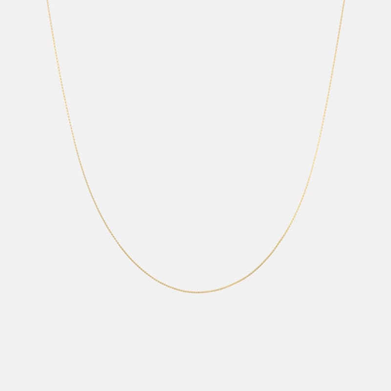 EIGHTMORE windy slim long necklace