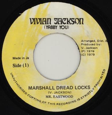 7inch Single CLINT EASTWOOD - Marshall Dread Locks GEEN Vivian Jackson 1979 Jamaica Reggae, Ska & Dub Gebruikt