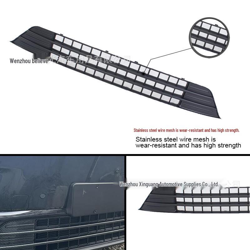 2024 Leapmotor C10 Windshield Insect Net - Black Carbon Fiber Car Exterior Decor