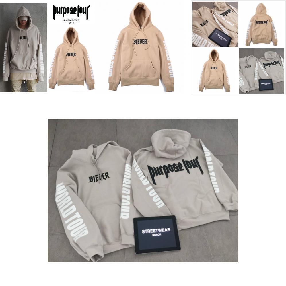 Justin Purpose Bieber The World Tour Fashion Hoodie Sweatshirt Pullover