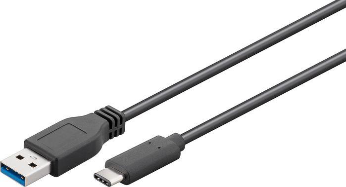 MicroConnect USB-C 3.2 Gen1 - USB3.0 A 0.5 Cable