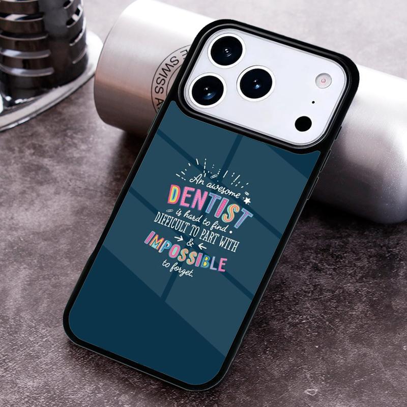 Funny Dental Dentist Quotes Phone Case for iPhone 17 16 15 Pro Max Air 14 13 12 11 Plus Shockproof Cover