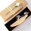 Koi Palace Metal Bookmark - Chinese Style Graduation, Birthday & Valentine's Gift for Girls & Boys