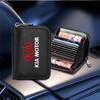 1pcs Leather Car ID Card Storage Bag Driver's License Wallet Business Case for Kia Sportage 3 Rio K2 Ceed Carnival Picanto Soul wszj80