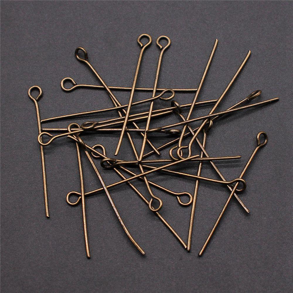 

Accessories Parts 9 Pins Needle T-Pin Needles Vintage Jewelry Supplies QA006 A41-200pcs-30mm