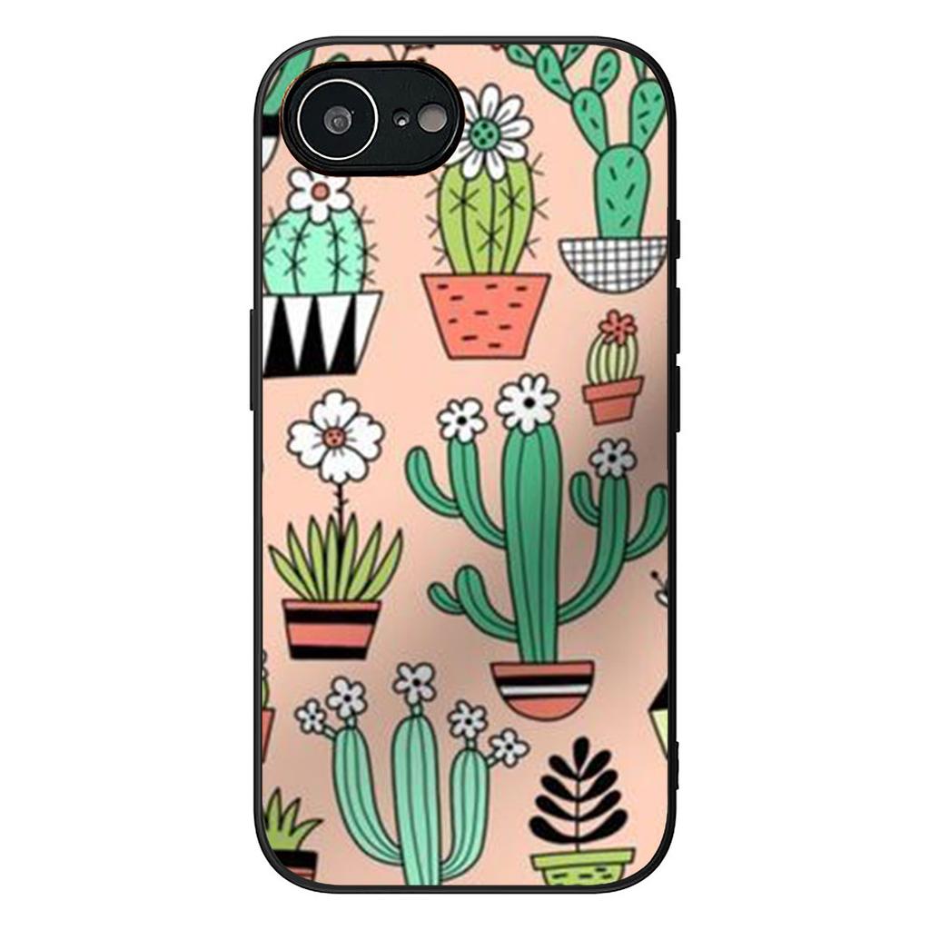Cactus Wallpaper Phone Cover for Samsung Galaxy S25 Edge S24 S23 FE Plus Ultra A16 A15 A55 A57 5G Protective Case