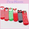 Calcetines Navideños de Dibujos Animados Lindos Nuevos Calcetines de Reno para Mujer Calcetines de Media Caña Colección Otoño 2022