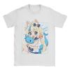 Sameko Saba Anime T-Shirt Men Women Cool Cotton Tees Round Neck Short Sleeve T Shirts Gift Idea Clothing