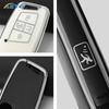 Car Key Case Cover Shell Fob For Vw Volkswagen Magotan Passat B8 Golf Seat Skoda Superb A7 Kodiaq Key Chain Accessories