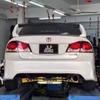 Aluminum REAR SUBFRAME BRACE TIE BAR LOWER CONTROL FAKE ARM COMPLETE KIT FOR HONDA CIVIC FG2 FD 06-11