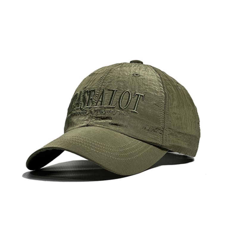 

CASE A LOT Nylon ball cap - Khaki KHAKI