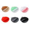 Round Silicone Fryer Liner Dual Handles Non Stick Food Grade Heat Resistant Dishwasher Safe Reusable Oven Baking Tray Basket Bowl Kitchen Supplies