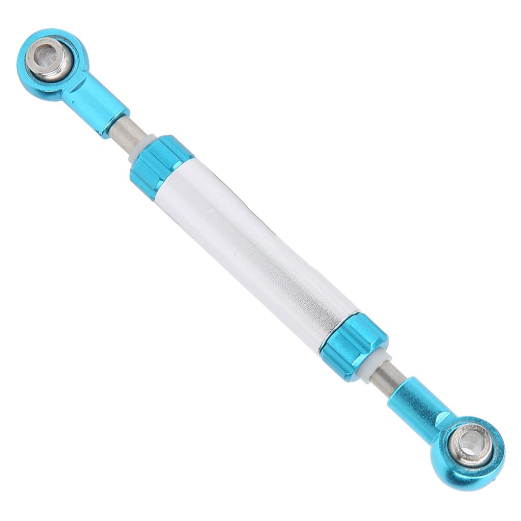 Aluminum Alloy Adjustable Servo Steering Link Rod Fit for Axial SCX10 1 10 RC Crawler74 80mm