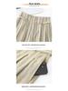 Women's Summer High-Waisted Retro Striped Wide-Leg Pants