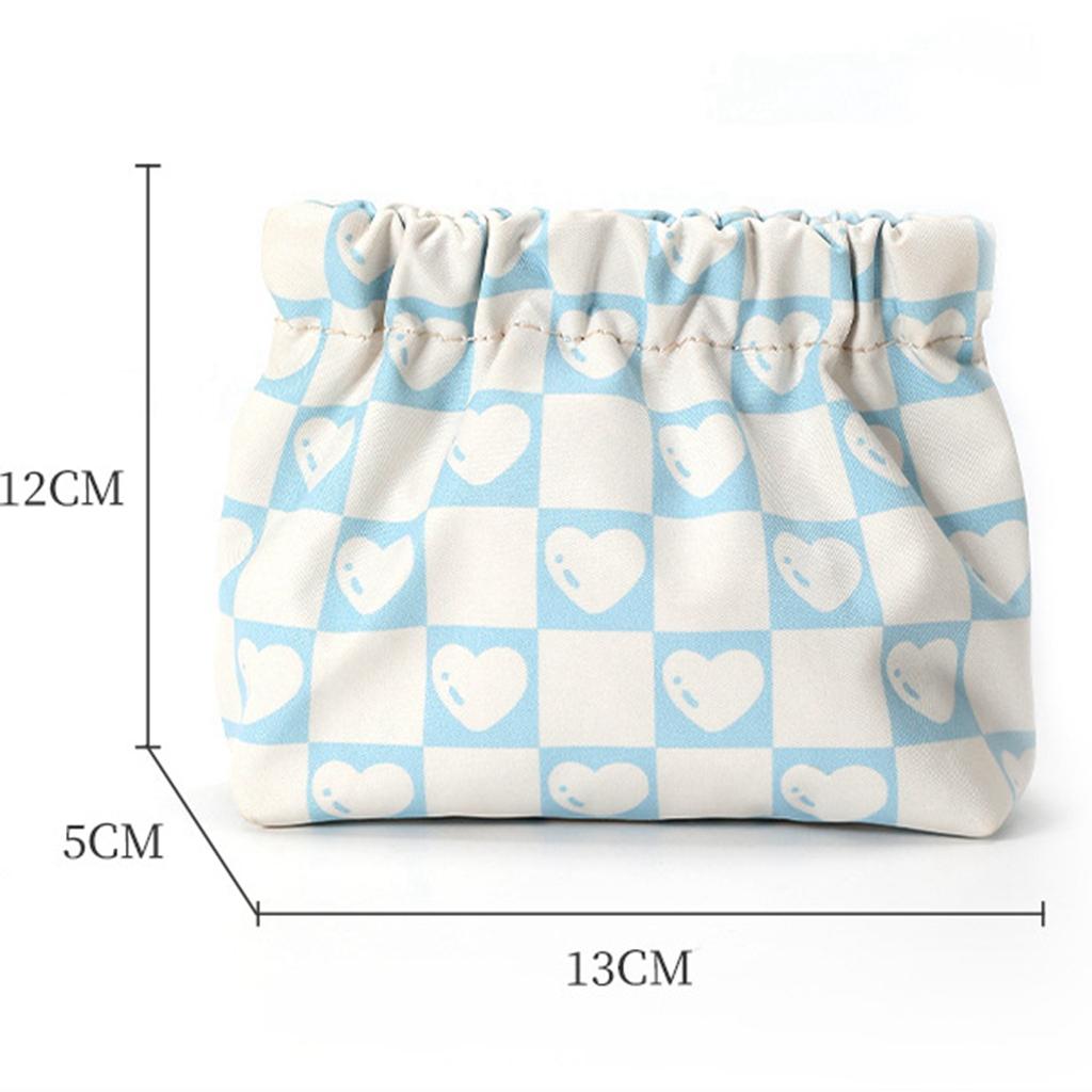 Sanitary Napkin Storage Bag Women Tampon Bags Credit Card Holder Pouch Towel Cosmetic Cotton Lipstick Coin Purse Cable Organizer