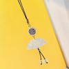 Fan Mobile Phone Chain Chinese Style Mobile Phone Strap Bag Decoration Phone Pendant  Jewelry Gift