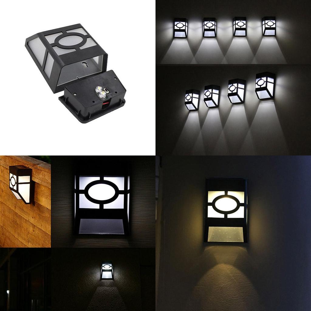 Premium Solar Wall Mount Led Light For Stylish Outdoor Garden And Fence Lighting