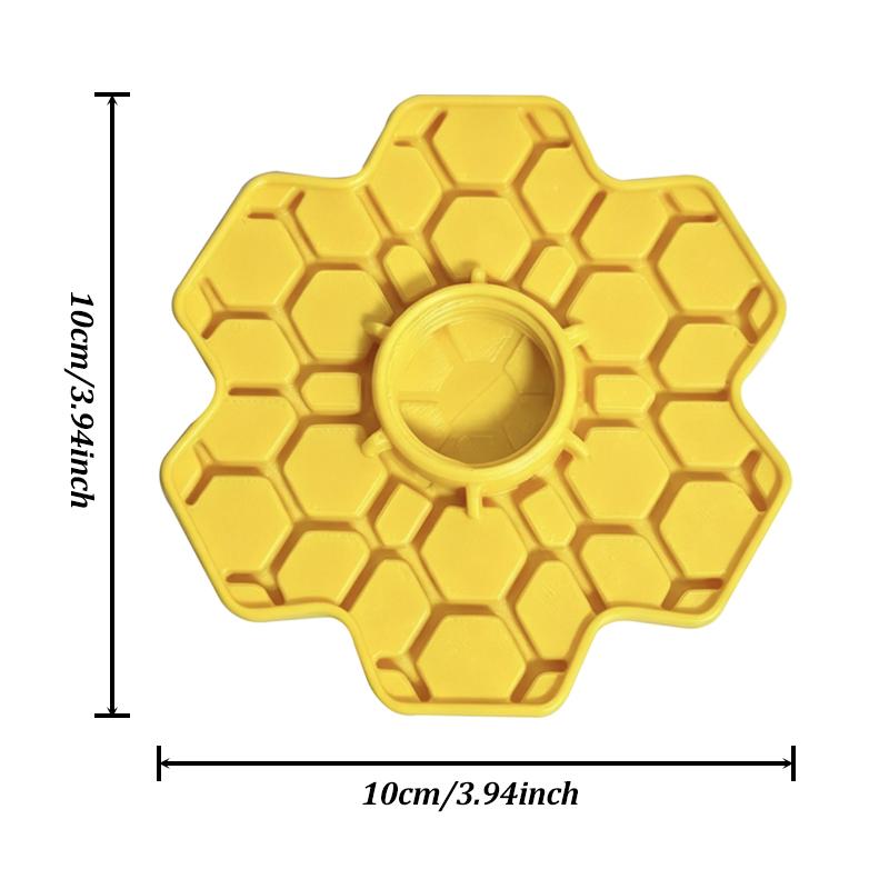 Garden Bee Water Feeder Outdoor Honeycomb Beehive Drinking Station Small-Hole Honeycomb Tray Patio Beekeeping Feeder Supplies