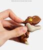 5 Pcs/Set Finger Biting Dinosaur Action Figures Toys Creative Funny Interactive Biting Hand Stress Relieving Toys