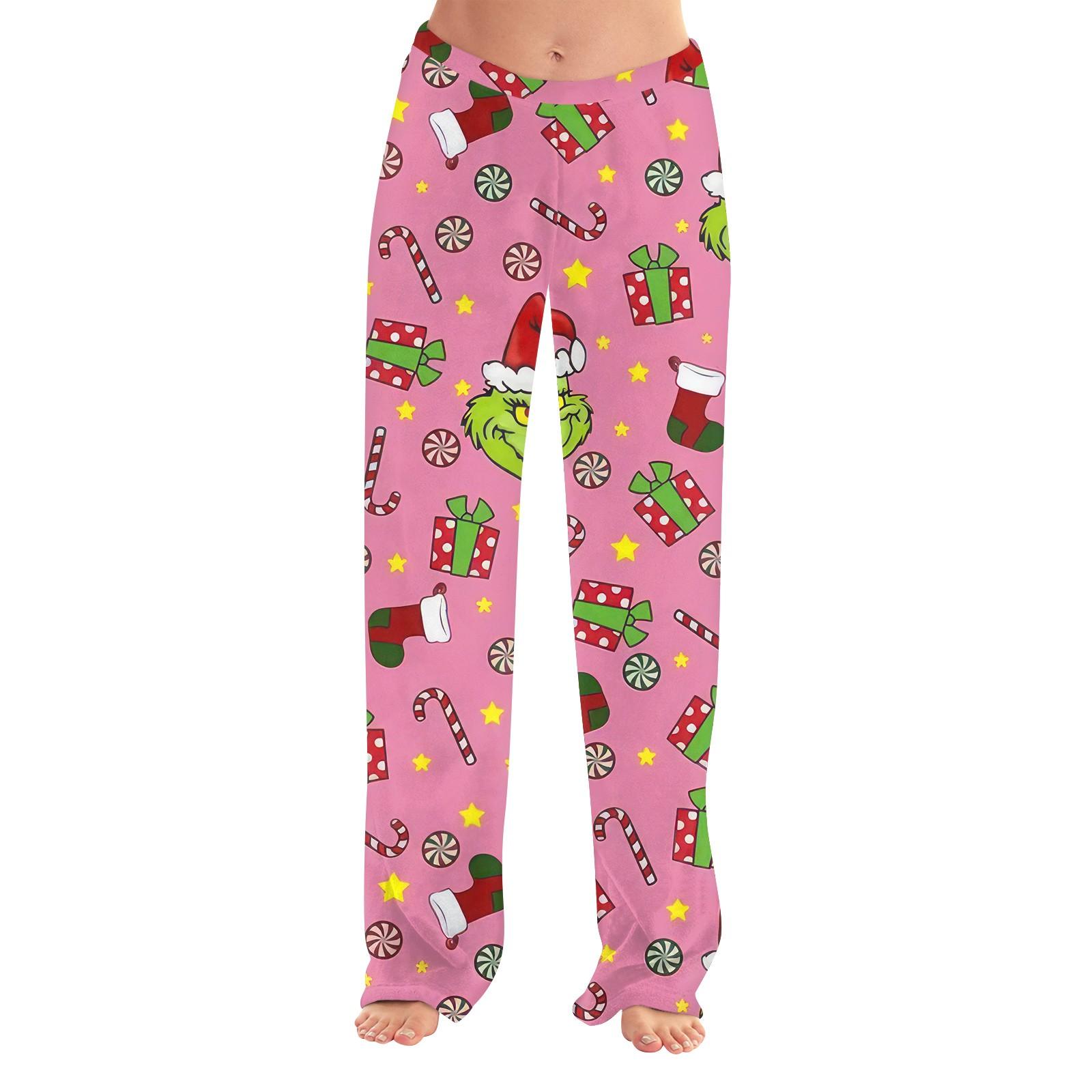 

Женские зимние клетчатые брюки, длинные брюки, спортивные брюки XL горячий розовый