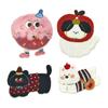 Towel Embroidery Patch Sew-On Sewing Fabric Applique Diy Clothing Decoration Mixed Cute Pet Fabric Sticker For Apparel Jeans