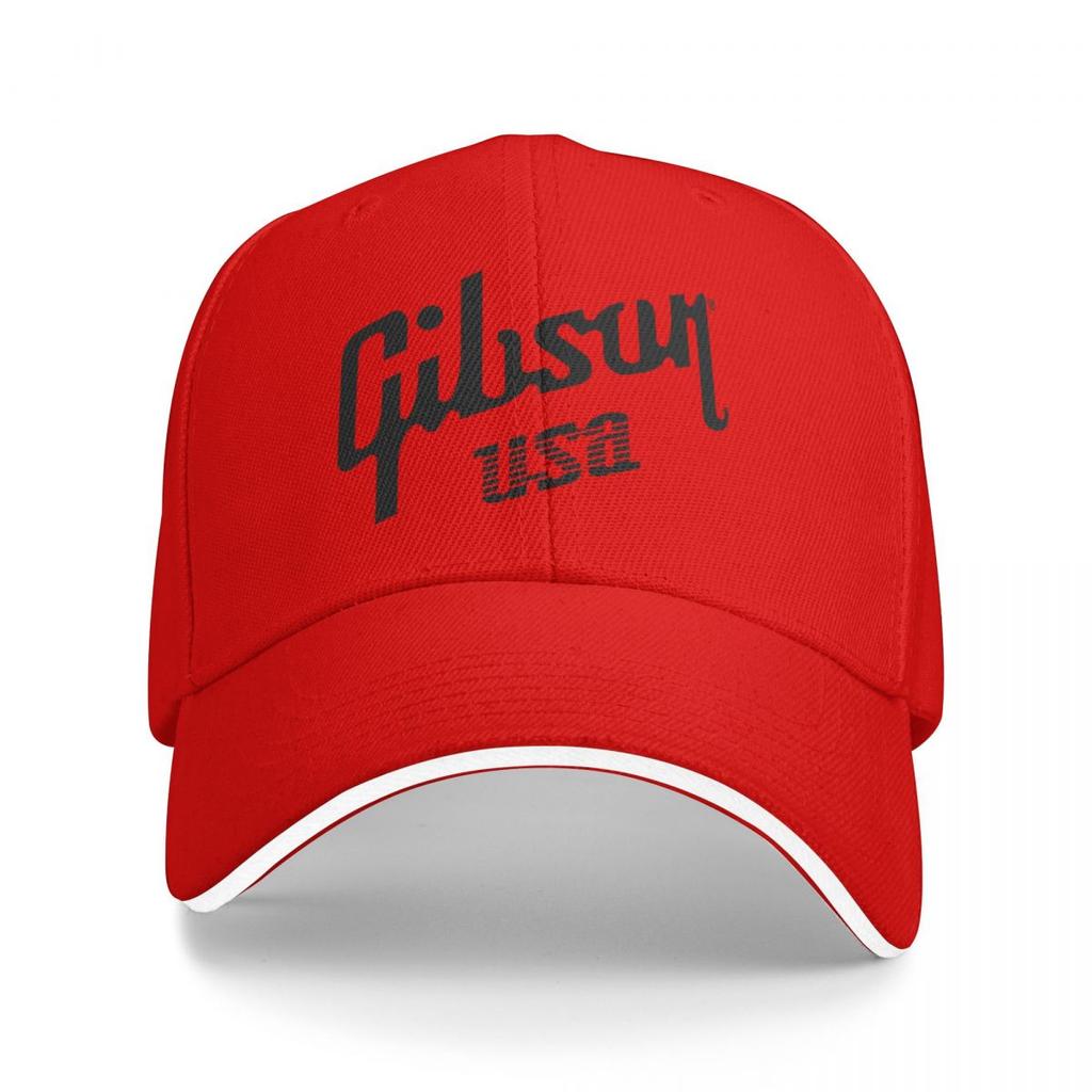Unisex baseballové čepice Gibsons Music 1894 Logo Outdoor Streetwear Letní sportovní baseballové čepice Hip Hop čepice Kšiltovky