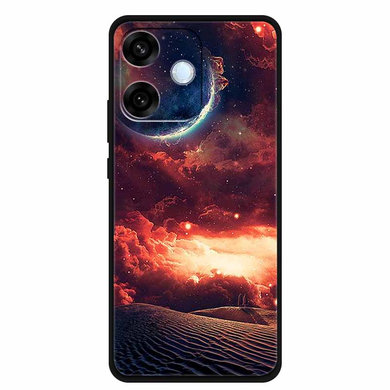 For Oppo A5 Pro 4G 5G Case 6.67" Soft TPU Silicone Funda Cut Cat Flower Painted Back Cover for Oppo A5 Pro 5G Global Shell Coque