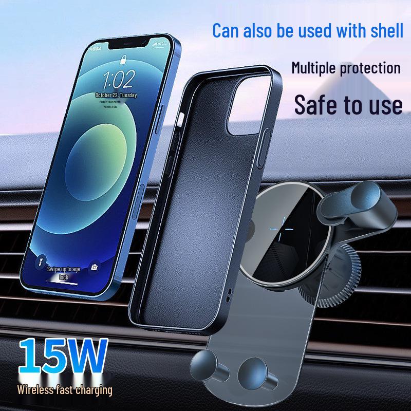 15W Kabelloses Autoladegerät & Halterung