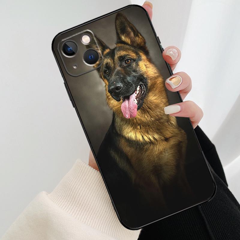 German Shepherd Dog Phone Case For iPhone 17 Pro Max 16 15 11 13 12 14 Pro Max mini 15 16 Plus 16e 17 Air Cover