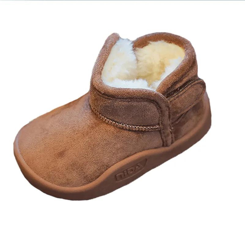 Children Snow Boots Baby Cotton Shoe Baby Shoes Girls Snow Shoe Warm Toddler Shoes Ankle Boot Platform Boots Zapatos Niña Bota