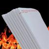 8 Stück Hochtemperatur-Dichtungspapier, Weißes Keramikfaser-Dichtungsmaterial, Feuerfeste Isolierplatte für Pelletöfen, Kamine, Grills, Heizkessel