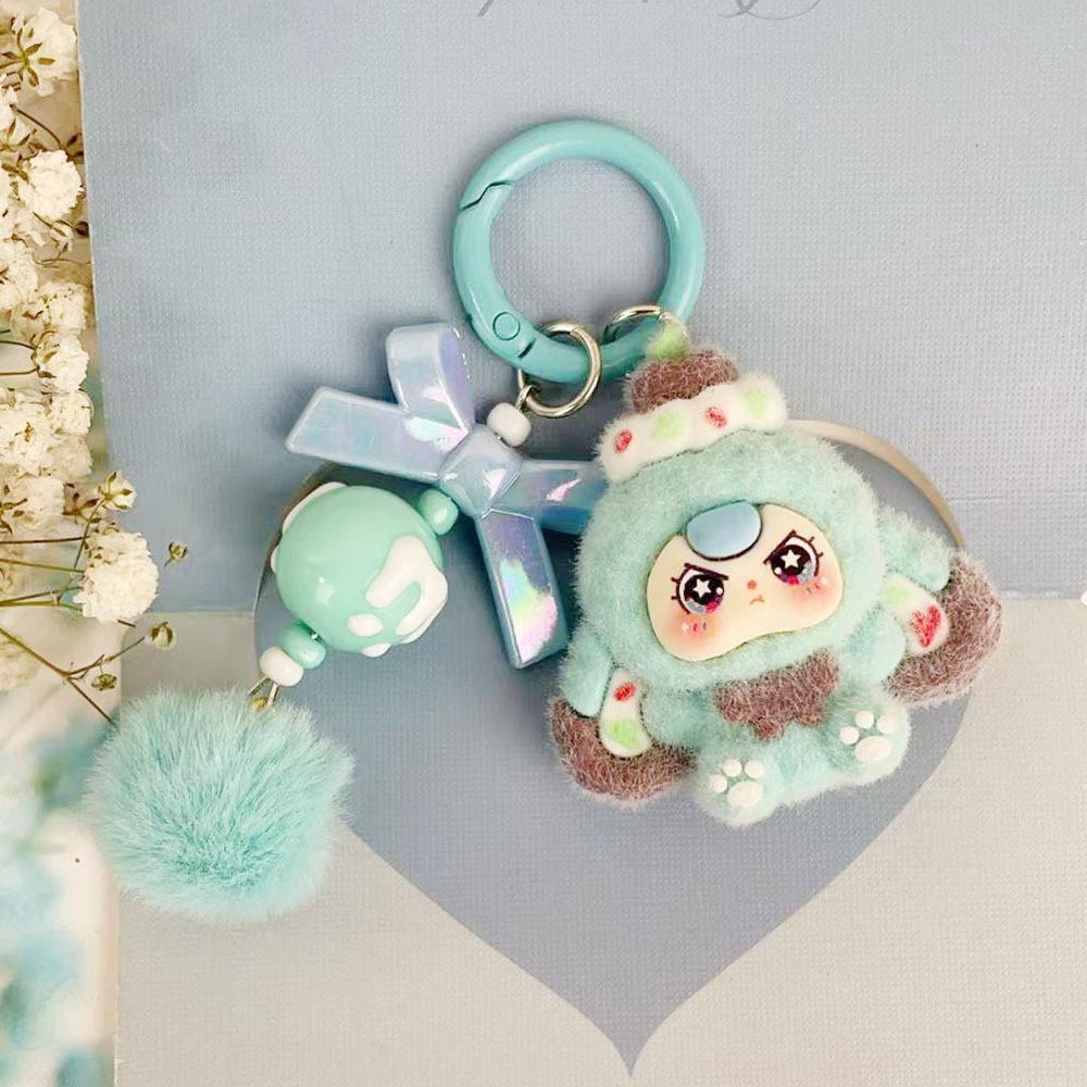 Sweet Dessert 3y Kids Keychain Cartoon Soft Rubber Bag Charm For Kids Gifts