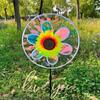 Colorful Double-Layer Sunflower Pinwheel – Festival & Outdoor Decoration Toy