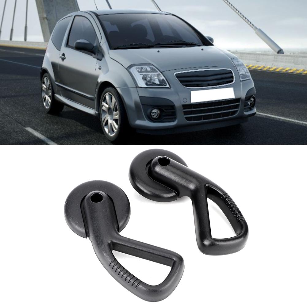 2pcs Car Left Right Seat Handle Adjuster Knob Lever 9638799977 Fit for Citroen C2
