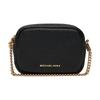 Bryant Gold Metal Chain Leather Coin Purse Women's Black