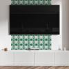 Dekoracyjny Panel Winylowy Podłogowy 120X60 Cm Geometria Falistych Kształtów