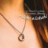 Hawaiian Jewelry Necklace, Stainless Steel, Heart Scroll Asymmetrical Open Heart Silver Pendant, 50cm Cable Chain Included. (Suitable for Women and