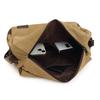 Fashion CrossBody Bag New Men Canvas Crossbody Shoulder Messenger Bags Man Casual Solid Multi Function Portable Male Bag
