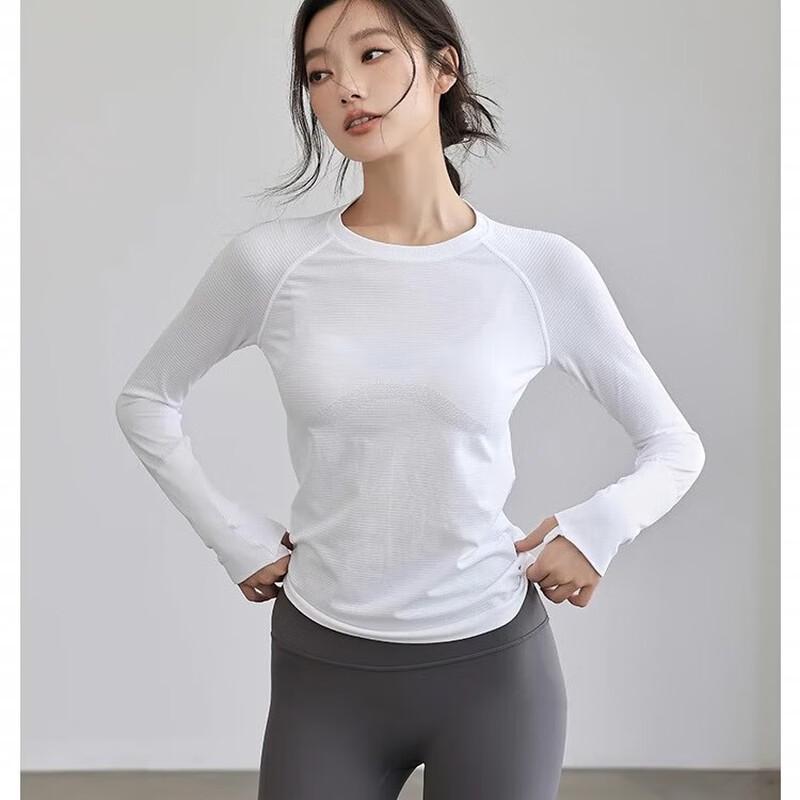 Junbie Women s Slim Fit Long Sleeve Yoga & Fitness Top S