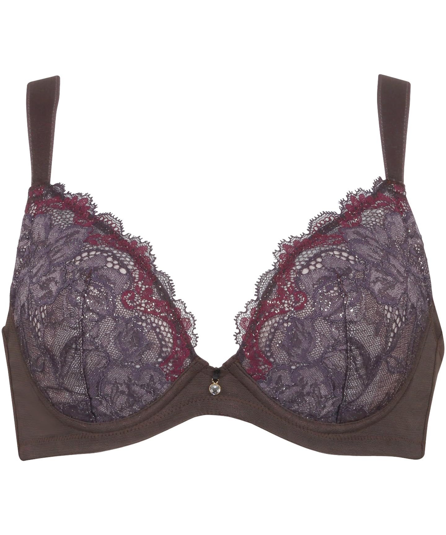 

Bra looking Slimming effect Compact beautiful bust Sweat absorbing and quick drying skin Prevents bust protrusion Bra BRB329 VI E85 [Wacoal] [Smaller