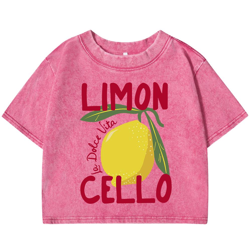

Креативная женская укороченная футболка с принтом лимона и виолончели, хлопковая повседневная футболка, уличный топ с коротким рукавом, облегающие футболки Y2K XL