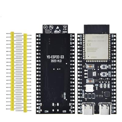 Placa de desarrollo ESP32-S3-DevKitC-1-N8R2 WiFi + Bluetooth microcontrolador de 2 funciones para Arduino-