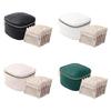 Leather Jewelry Storage Box Small Design with Closure Jewelry Displaying Organizers Perfect for Earrings Necklaces Rings
