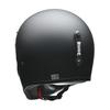 LEAD Motorcycle Full Face Scrambler Helmet RUDE Matte Black Free Size (Less than 57-60cm)