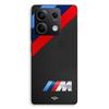 Phone Case - MANIACASE - Xiaomi Redmi Note 13 5G - Silicone TPU - Black - BMW M Power Logo